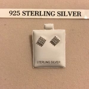 Sterling silver earring